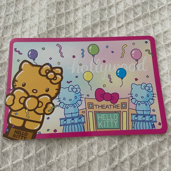 Hello Kitty Other - Hello Kitty  Hollywood Postcard NEW